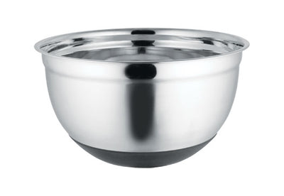 1 of 2:Bol mélangeur en acier inoxydable Home Basics avec base antidérapante 