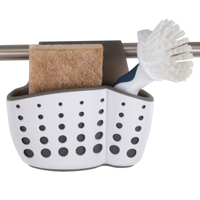 3 of 3:Kitchen Details 2-in-1 Sponge and Brush Sink Caddy 