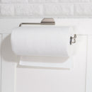 2 of 3:Home Basics Satin Nickel Over the Door Paper Towel Holder 