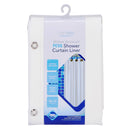 2 of 3:Bath Bliss Sanitized Peva Shower Liner in White 