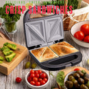 10 of 18:Machine à sandwich double tranche antiadhésive en céramique PREMIUS, moule de 8,25 x 4,75 pouces 