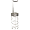 2 of 6:Distributeur de papier toilette Home Basics Luxor, nickel satiné 