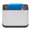 2 of 4:Home Basics Stainless Steel Sponge Holder with Suction Cups, Silver 