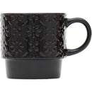 6 of 8:Home Basics Juego de tazas apilables de 4 piezas con soporte, margarita en relieve 