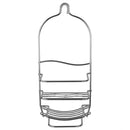3 of 6:Home BasicsChrome Plated Steel Shower Caddy with Wash Cloth Bar 