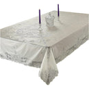 8 of 25:Nappe en vinyle avec dentelle en relief et motif Betenburg 