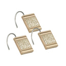 1 of 9:Sinatra Complete Bath Ensemble Decor Set, Champagne-Gold, All Sold Separately 