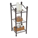 2 of 4:Neu Home Belgium 3 Tier Shelving Tower in Oil Rubbed Bronze 