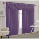 23 of 37:Sheila Sheer Rod Pocket Window Valance and Panel Treatments, All Sold Separately 