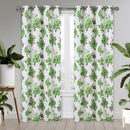 4 of 7:Tamara Floral Room Darkening Grommet Window Panel, 54x84 Inches 