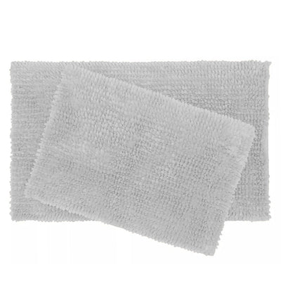 7 of 11:Ensemble de 2 tapis de bain en chenille Premius Chicago, 50 x 81 cm, 43 x 61 cm 