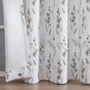 3 of 9:Isla Floral Printed Grommet Room Darkening Window Panel, 52x84 Inches 