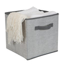 2 of 4:Simplify Collapsible Storage Cube in Heather Grey 