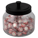 2 of 4:Home Basics Artisan 1.5 Lt Glass Jar with Black Top 