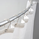 3 of 4:Bath Bliss 12 Pack Shower Curtain Rings in Clear 