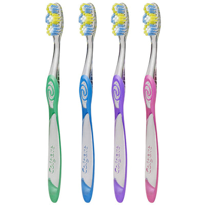 4 of 6:Brosse à dents manuelle Colgate Twister, souple, lot de 6 (lot de 6) 