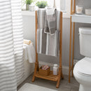 2 of 4:Porte-serviettes autoportant en bambou Neu Home 