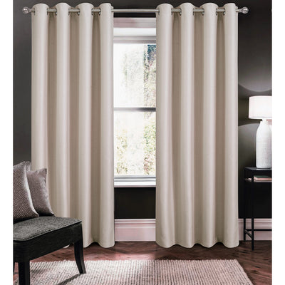 5 of 14:Apollo Fabric Solar Blackout Grommet Window Panel 