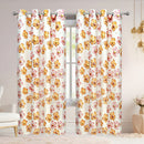 6 of 6:Krista Floral Room Darkening Grommet Window Curtain Panel, 54x84 Inches 