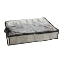 1 of 4:Coffre de rangement Simplify pour 12 paires de chaussures sous le lit, noir 