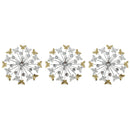 1 of 3:Carousel 3-Piece Circle Jewel Butterfly Burst Wall Decor, 10 Inches, 30 Inches Total 