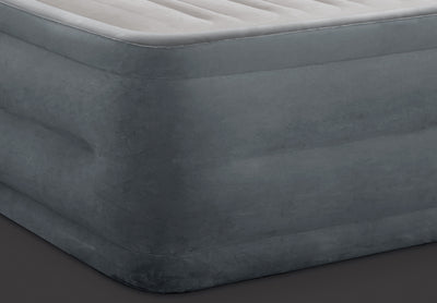 2 of 2:Intex Comfort Plush Queen Air Bed with Built-in Pump, Grey 
