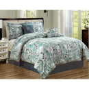 2 of 2:Flora 5 Piece Comforter Set 