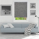 2 of 4:Cords Free Privacy Jute Shade 26X72 Smoke 