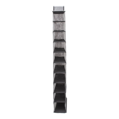 4 of 4:Organiseur à chaussures Simplify 10 étagères gris 