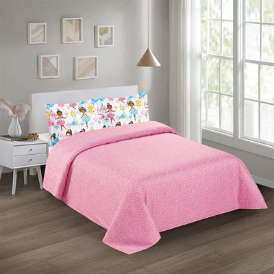 1 of 2:Ballerina Girls Kids Sheet Set 