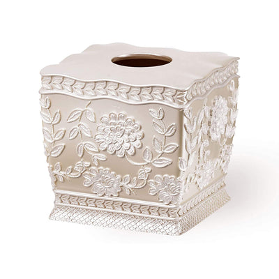 5 of 8:Juego completo de decoración de conjunto de baño Rose Vine, beige-taupe, todos se venden por separado 