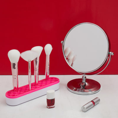 4 of 4:Home Basics Plastic Make Up Brush Holder 