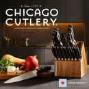 6 of 6:Chicago Cutlery Insignia Triple Rivet Poly 18 Piece Kitchen Knife Block Set 