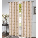 2 of 5:Revere Floral Jacquard Grommet Window Panel, 54x84 Inches 