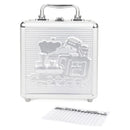 4 of 5:Cardinal Mexican Train Dominoes Deluxe Set With Aluminum Carry Case, Ages Children 8 + 