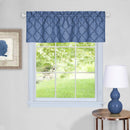 1 of 2:Colby Window Curtain Valance - 58x14 - Blue 