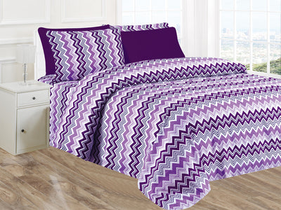 3 of 4:Ensemble de draps luxueux en microfibre infroissable Premius Karla 