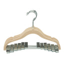 1 of 1:Simplify 6 Pack Children's Velvet Hangers in Ivory 