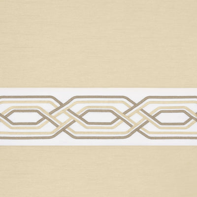 12 of 40:Paige Embroidered Kitchen Curtain and Valance Set, Tiers 55x36, Valance 55x13 Inches 