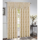13 of 29:Felicia Jacquard Rod Pocket Window Panel and Valance Treatments, All Sold Separately 