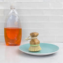 4 of 4:Brosse à vaisselle en bambou Home Basics Bliss Collection, verte 