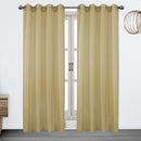 8 of 17:Brook Metallic Lurex Sheer Grommet Window Panel, 54x90 Inches 