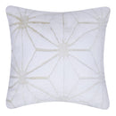 5 of 6:Marcus Geometric Design Faux Fur Decorative Throw Pillow, 20x20 Inches 