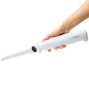 1 of 11:PREMIUS Professional Rechargeable Cordless Electric Knife, 1 Serrated Blade, White 