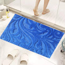 2 of 23:Manchester Scroll Design Non-Slip Soft Bath Rug, 18x30 Inches 