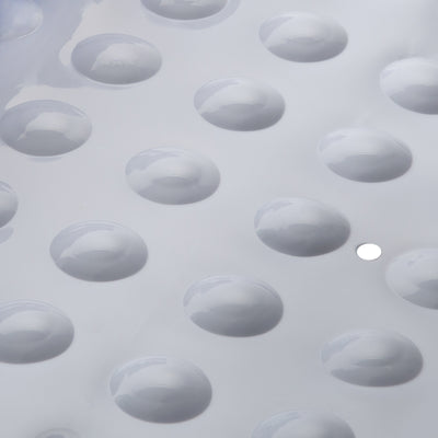 3 of 3:Alfombrilla de baño antideslizante Sanitized Bath Bliss en color blanco 
