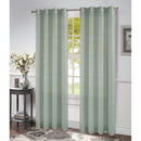 5 of 5:Kerry Jacquard Sheer Grommet Window Panel, 54x84 Inches 