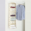 2 of 2:Home Basics Paris Collection 6 Shelf Closet Organizer, Natural 