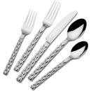 1 of 1:Ensemble de couverts Towle Living 20 pièces en acier inoxydable diamant, argent 