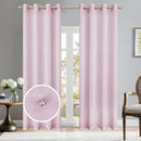 3 of 7:Pearl Design Sheer Grommet Window Panel, 54x84 Inches 